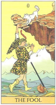 The Fool in the deck After Tarot 