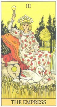 The Empress in the deck After Tarot 