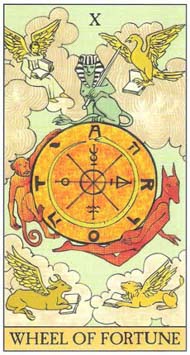 Wheel of Fortune in the deck After Tarot 