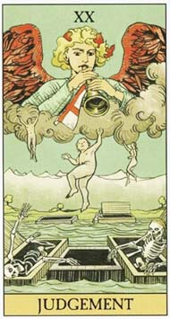 Judgment in the deck After Tarot 