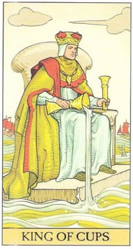 King of Cups in the deck After Tarot 