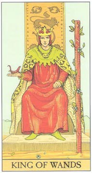 King of Wands in the deck After Tarot 