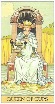 Queen of Cups in the deck After Tarot 