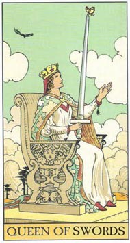 Queen of Swords in the deck After Tarot 