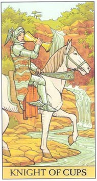 Knight of Cups in the deck After Tarot 