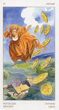 Ten of Pentacles in the deck Renaissance Tarot