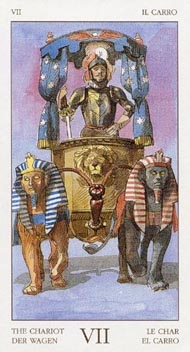 The Chariot in the deck Renaissance Tarot