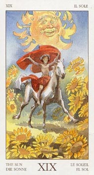 The Sun in the deck Renaissance Tarot