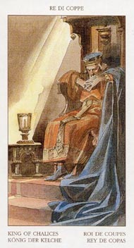 King of Cups in the deck Renaissance Tarot