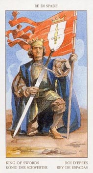 King of Swords in the deck Renaissance Tarot