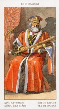 King of Wands in the deck Renaissance Tarot