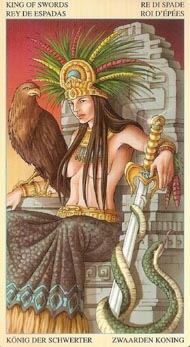 King of Swords in the deck Universal Goddess Tarot