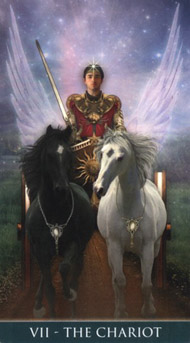 The Chariot in the deck Thelema Tarot