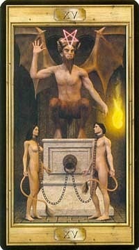 The Devil in the deck The Pictorial Key Tarot