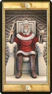 The Emperor in the deck The Pictorial Key Tarot