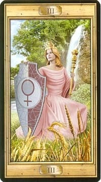 The Empress in the deck The Pictorial Key Tarot