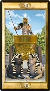 The Chariot in the deck The Pictorial Key Tarot