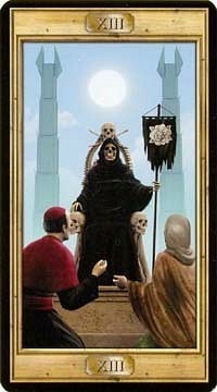 Death in the deck The Pictorial Key Tarot