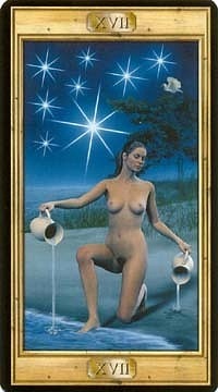 The Star in the deck The Pictorial Key Tarot