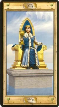 King of Cups in the deck The Pictorial Key Tarot