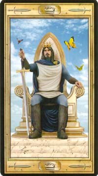 King of Swords in the deck The Pictorial Key Tarot