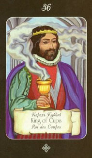 King of Cups in the deck Era of Aquarius Tarot