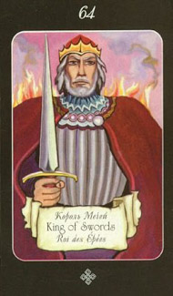 King of Swords in the deck Era of Aquarius Tarot