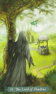 Death in the deck Green Witch Tarot