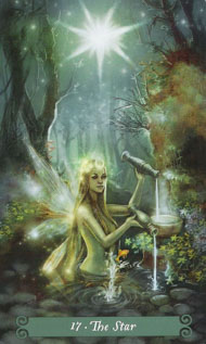 The Star in the deck Green Witch Tarot