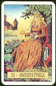 The Empress in the deck Arcus Arcanum Tarot