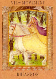 The Chariot in the deck Goddess Tarot