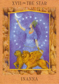 The Star in the deck Goddess Tarot