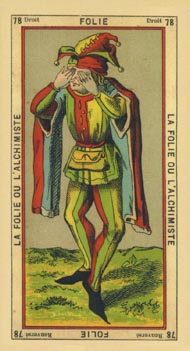 The Fool in the deck The Book of Thoth