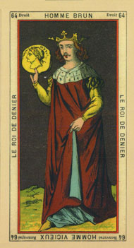 King of Pentacles in the deck The Book of Thoth