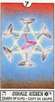 Seven of Cups in the deck Eclectic Tarot