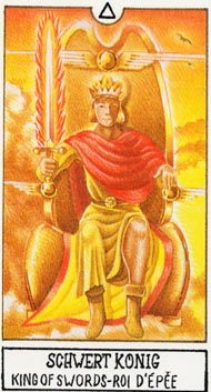 King of Swords in the deck Eclectic Tarot