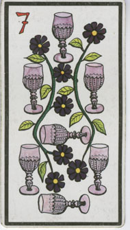 Seven of Cups in the deck Esoteric Tarot