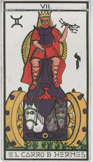 The Chariot in the deck Esoteric Tarot