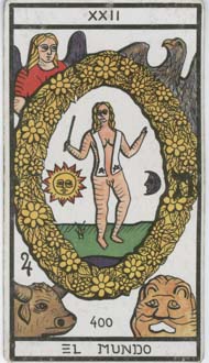 The World in the deck Esoteric Tarot