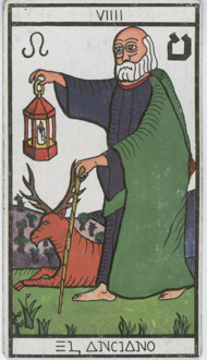 The Hermit in the deck Esoteric Tarot