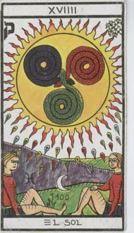 The Sun in the deck Esoteric Tarot