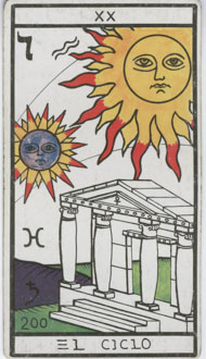 Judgment in the deck Esoteric Tarot