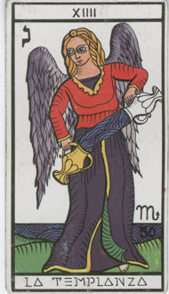 Temperance in the deck Esoteric Tarot