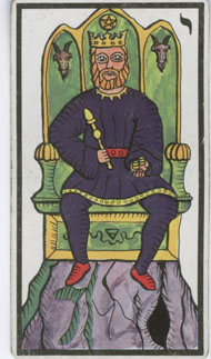 King of Pentacles in the deck Esoteric Tarot