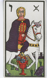 Knight of Cups in the deck Esoteric Tarot