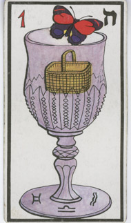 Ace of Cups in the deck Esoteric Tarot