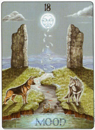 The Moon in the deck Gill Tarot