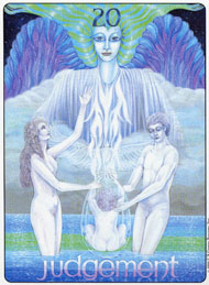 Judgment in the deck Gill Tarot
