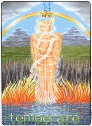 Temperance in the deck Gill Tarot