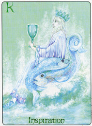 King of Cups in the deck Gill Tarot